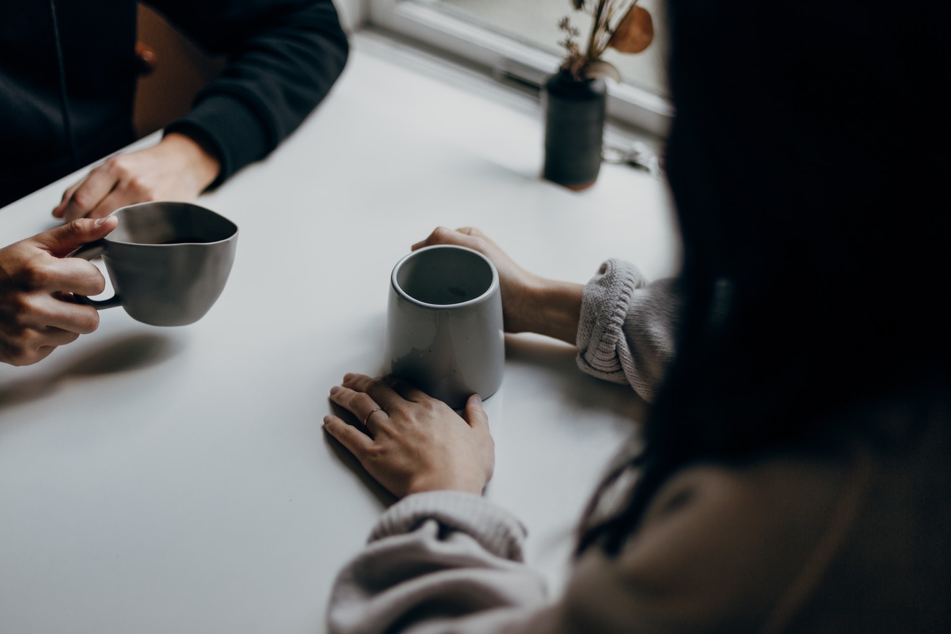 couple coffee date