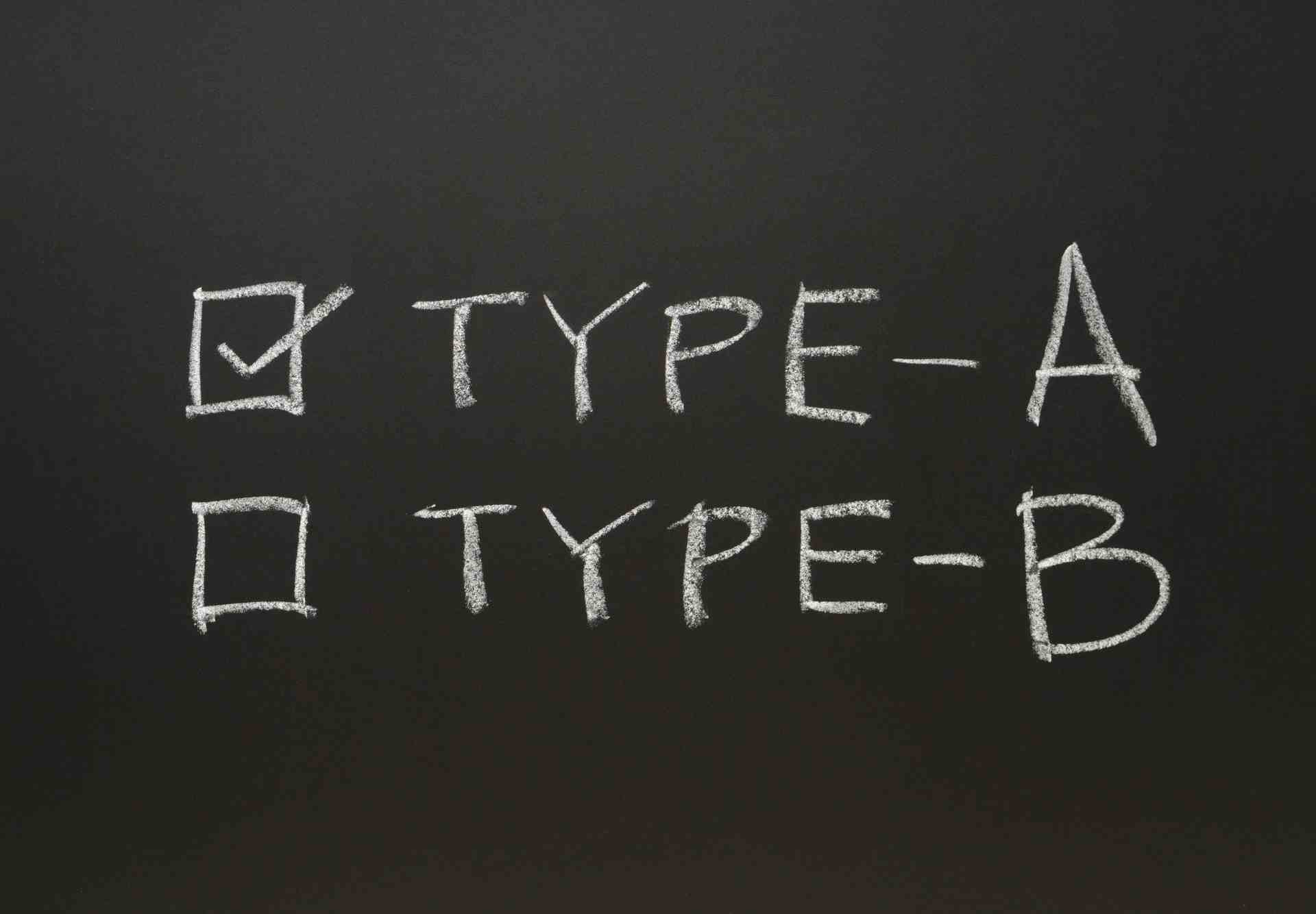 Type A and Type B Personalities In Relationships