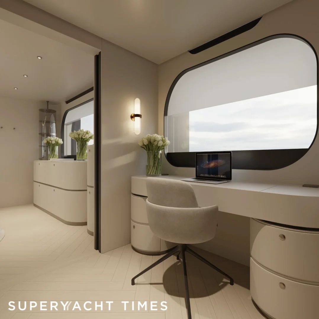 111.11 yacht interior design