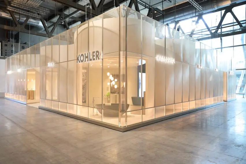 Kohler product booth