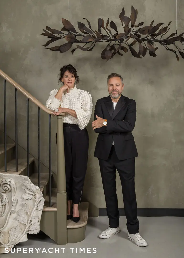 Chris and Nicola Cox, founders of Cox London
