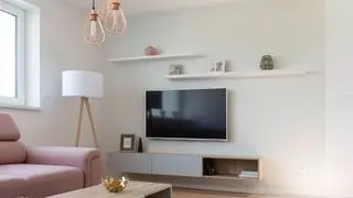 Floating TV unit