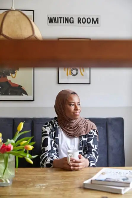 ‘I started to blog because it felt therapeutic’: renovation expert and blogger Medina Grillo at home.