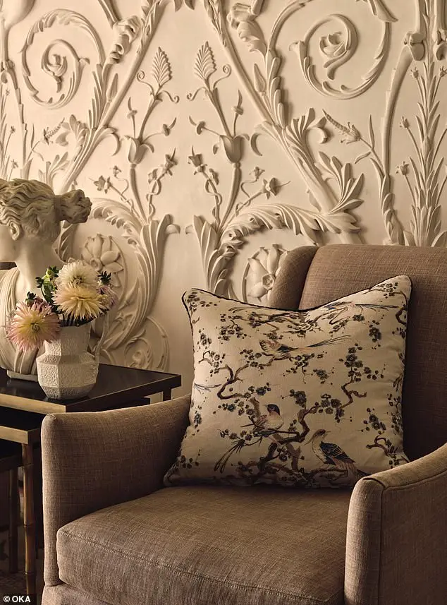 'With maximalist interiors on the rise and another season of Bridgerton, I don¿t see the Regency-inspired aesthetic going anywhere soon,' Sue said