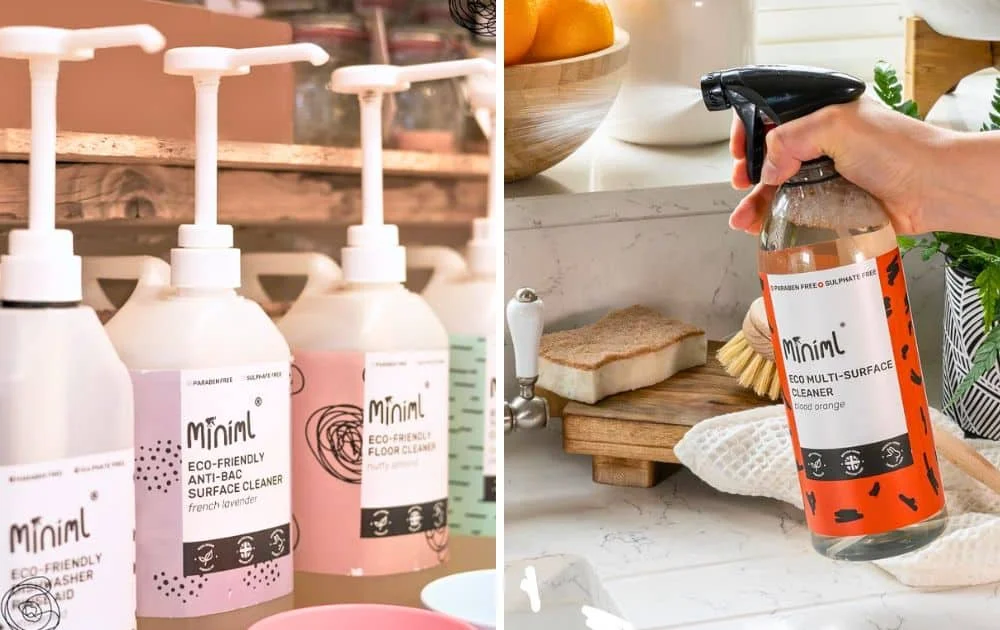 Refillable Cleaning Products by Miniml Refills