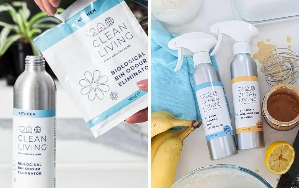 Refillable Cleaning Products by Clean Living