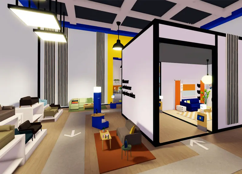 IKEA is hiring real people to work in its new virtual store located on the Roblox platform.