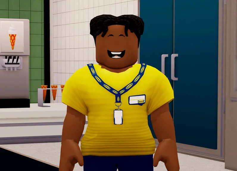 IKEA is hiring real people to work in its new virtual store located on the Roblox platform.