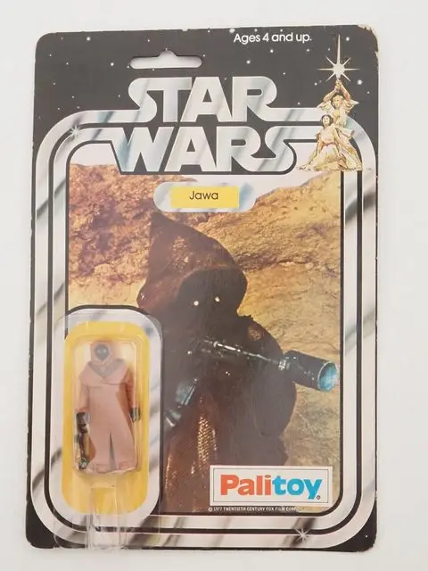 A Palitoy Star Wars Jawa figure with rare vinyl cape