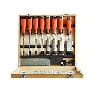 10-piece wood- chisel set, £39.99, vonhaus.com