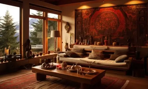 Art of fusion: Merging Indian heritage with contemporary decor for stylish home makeover (Image by Freepik) Art of fusion: Merging Indian heritage with contemporary decor for stylish home makeover (Image by Freepik)