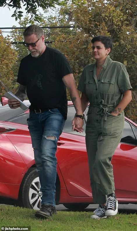 Dean McDermott was spotted with his new girlfriend - identified as 32-year-old Lily Calo - for the first time during a trip to the Los Angeles welfare office in October