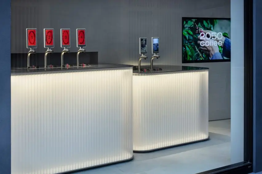 Self-service coffee machines