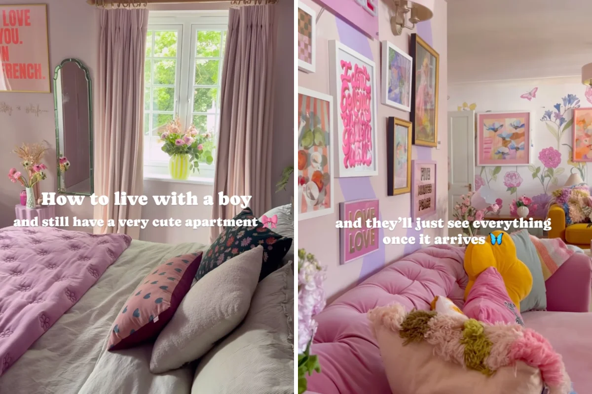 Sophia's pink home