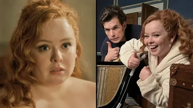 Bridgerton's Nicola Coughlan Reveals What Furniture She And Luke Newton Broke In Sex Scene