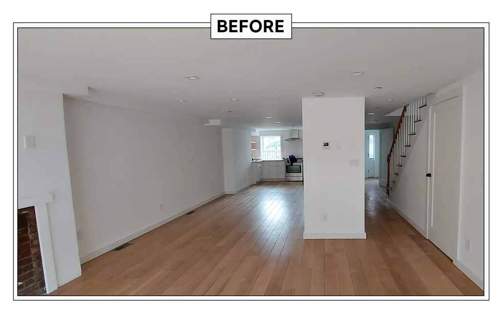 kitchen before transformation