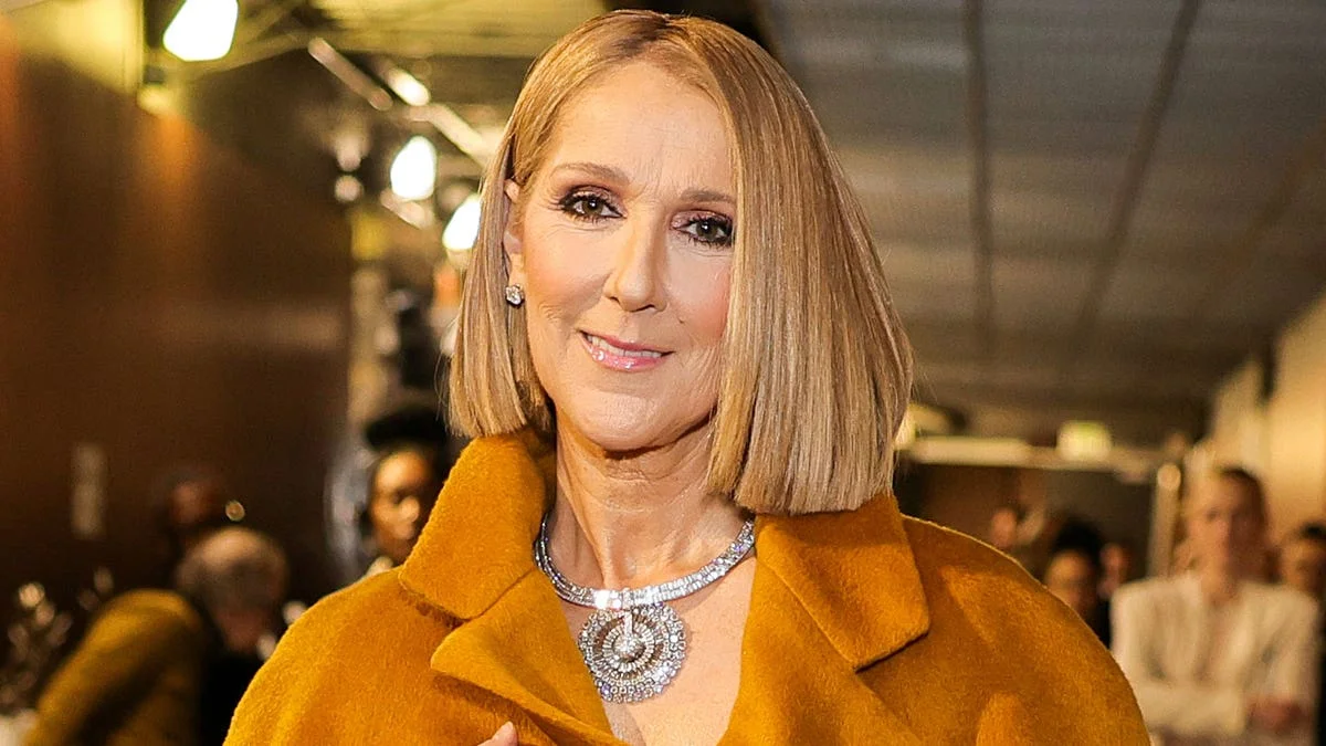 Celine Dion at the Grammys