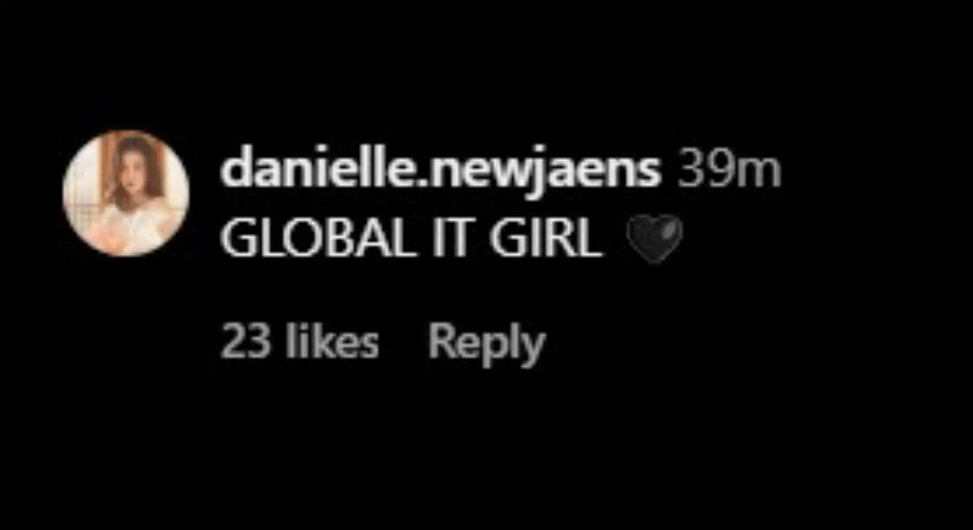 Fans celebrate NewJeans Danielle as new Celine global ambassador (Image via Instagram/@newjeans_official)