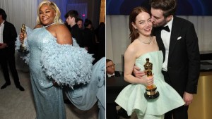 Da'Vine Joy Randolph and Emma Stone Oscars