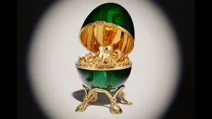 Fabergé x 007 Limited Edition Octopussy Egg Objet