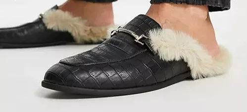 The self-proclaimed 'billionaire' was sporting Asos loafers