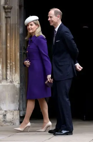 Duchess Sophie at Easter service