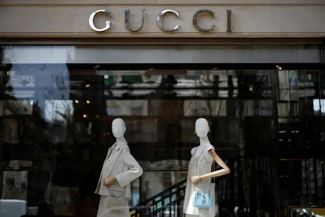 A Gucci boutique, Paris, March 20, 2024.