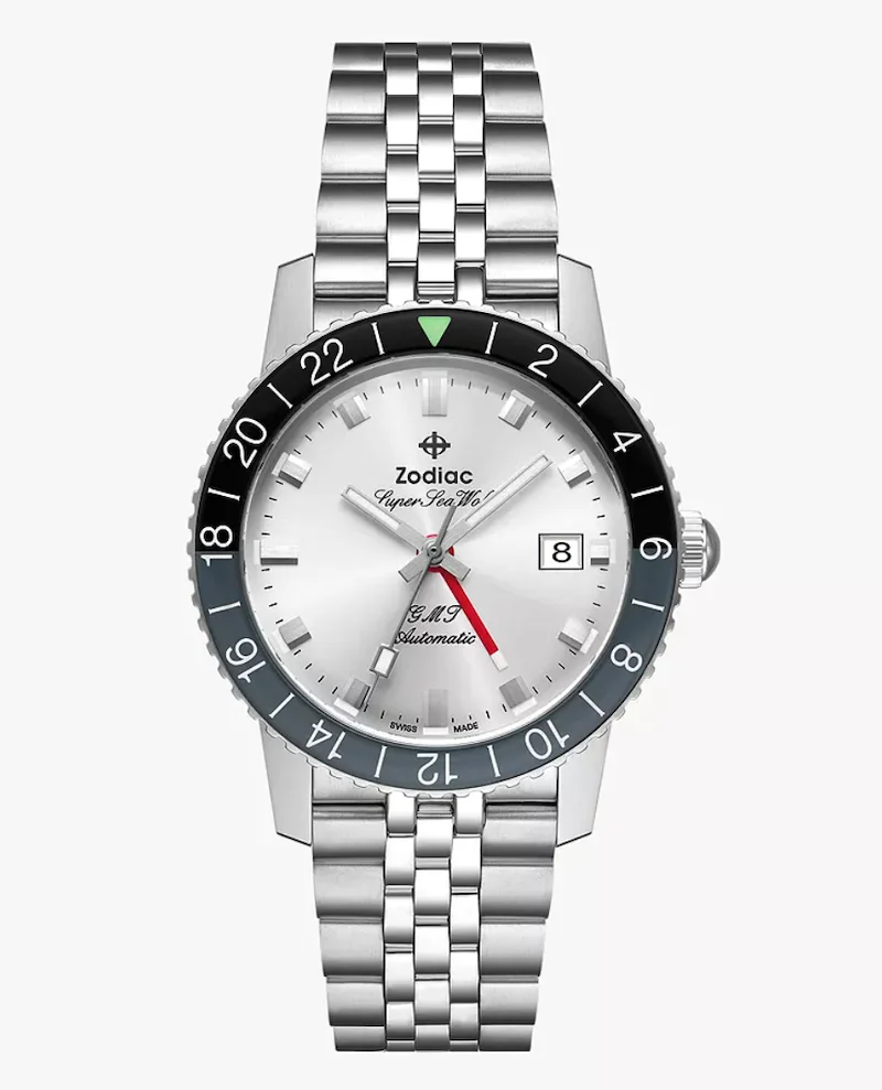 Super Sea Wolf GMT Automatic Stainless Steel Watch