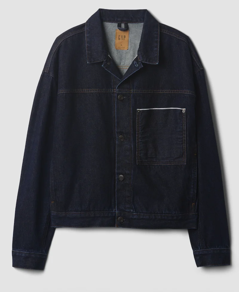 Relaxed Selvedge Denim Icon Jacket