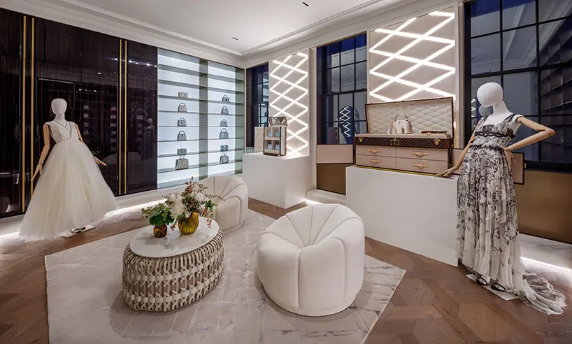 louis vuitton takes over new york townhouse with glittering exhibition 'crafting dreams'