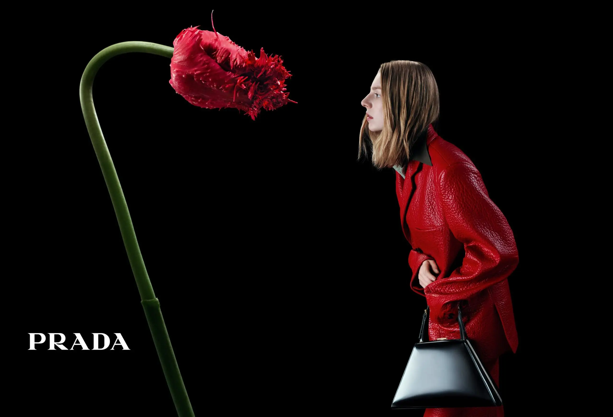 Prada Fall 2023 ad campaign photo