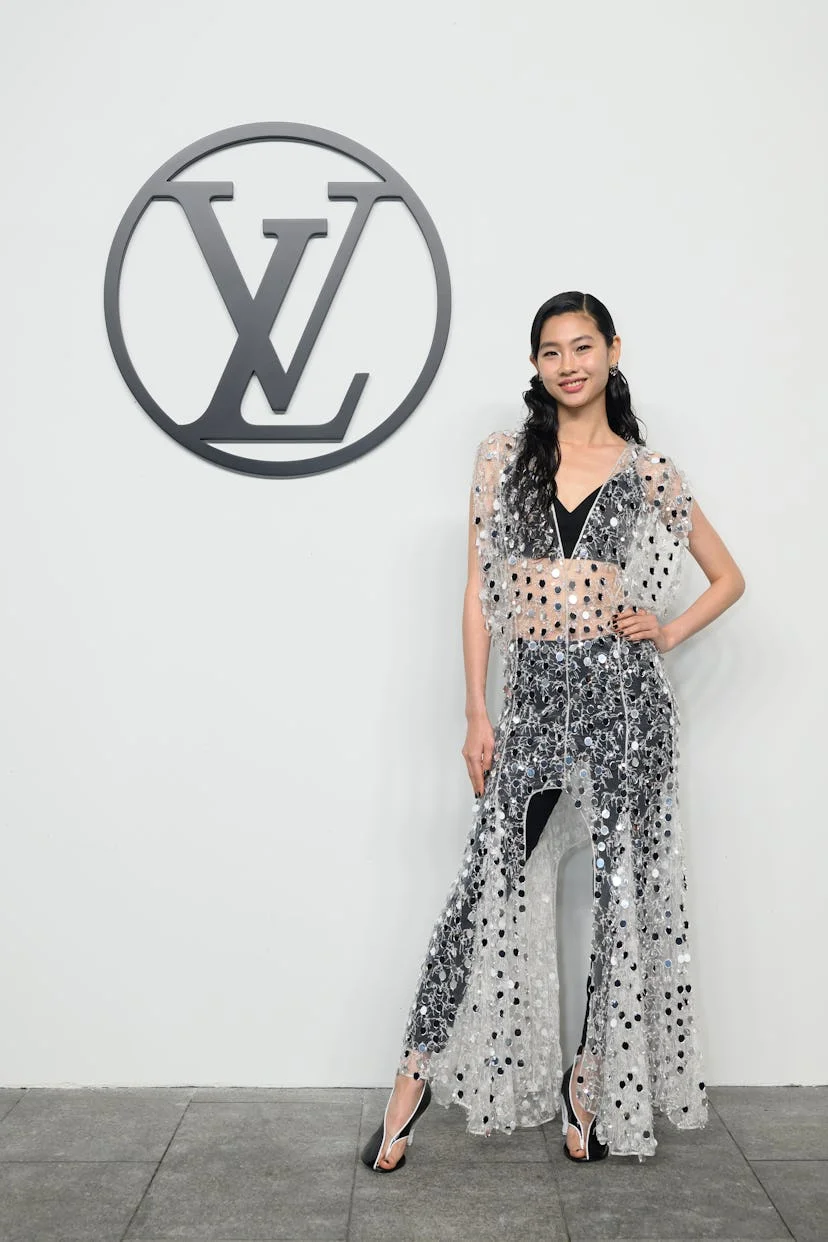 Hoyeon at the Louis Vuitton Pre-Fall 2024 show