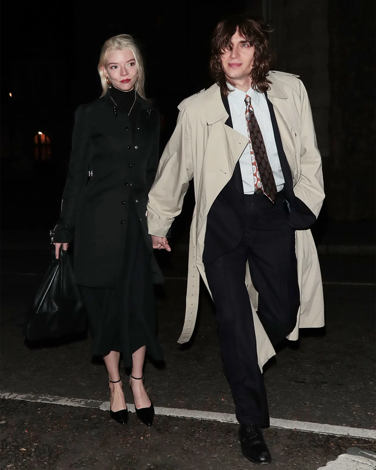 anya taylor joy and husband at cabaret in london