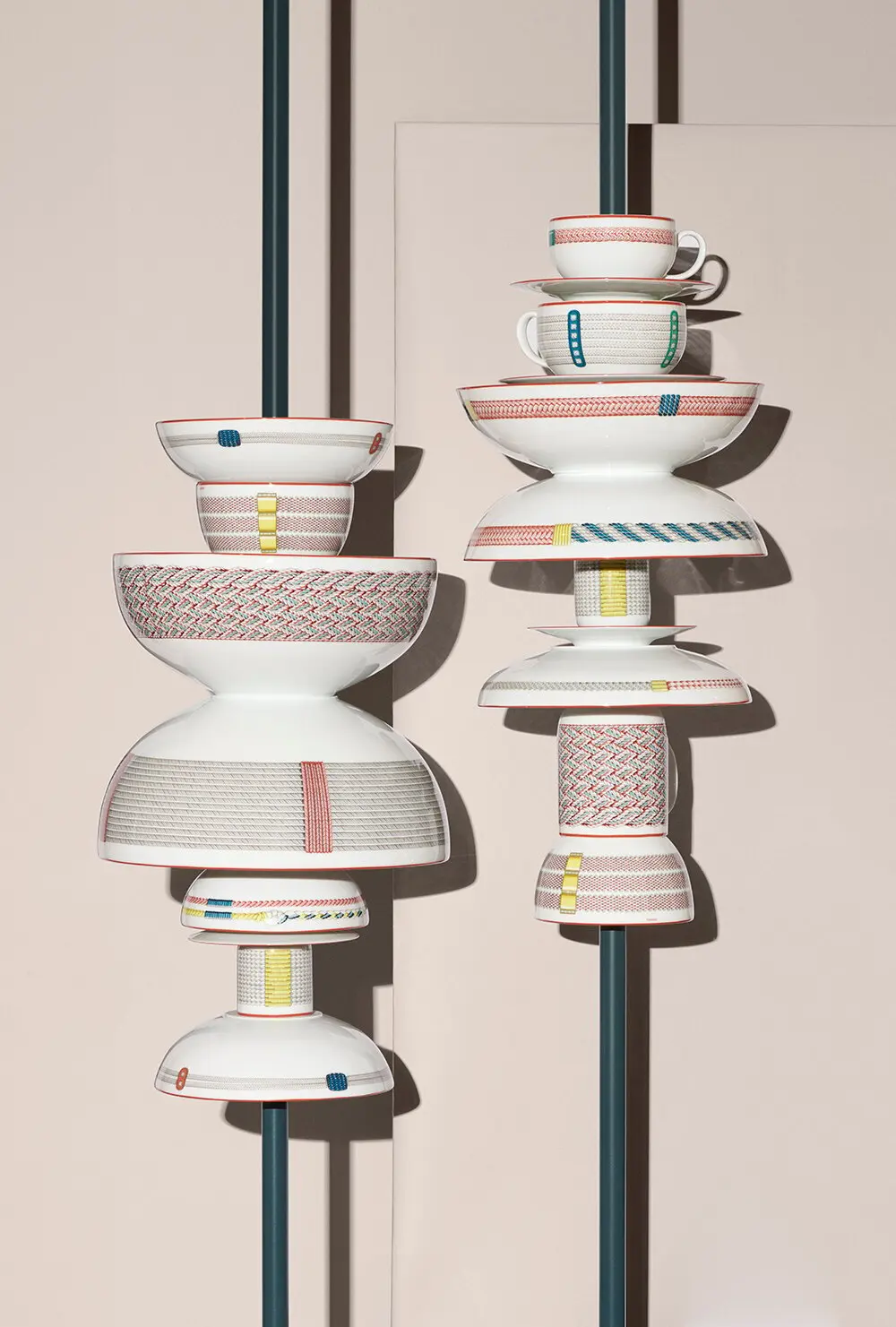 interview - Hermès etches its signature braiding on latest tableware at milan design week