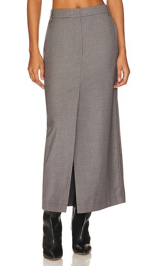 Long Suiting Skirt