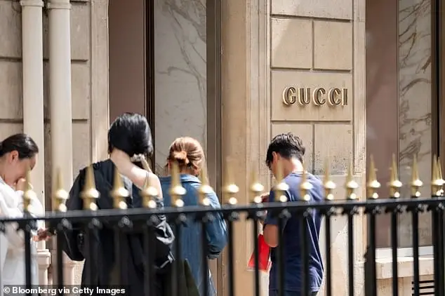 Downturn: Lower Gucci sales in China have hit Kering's bottom line hard