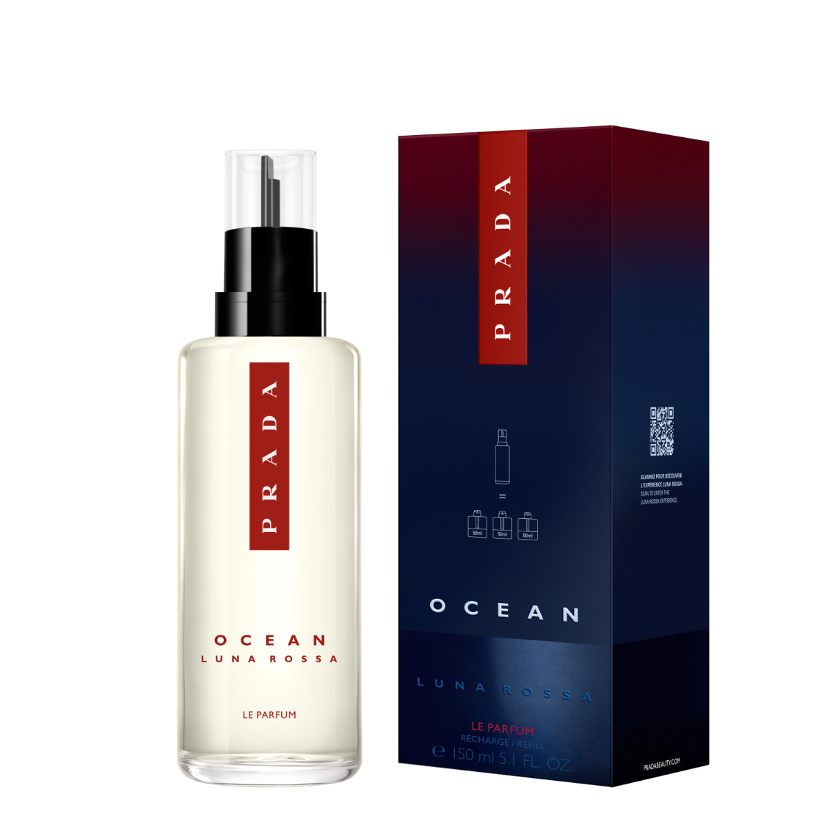 Prada Introduces New Luna Rossa Ocean Le Parfum