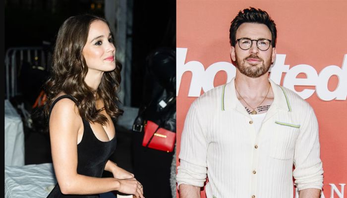 Alba Baptista Supports Chris Evans at Ghosted NYC Premiere