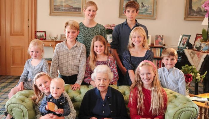 Queen’s 97th Birthday Photo With Great-Grandchildren Released