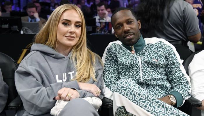 Adele and Rich Paul Have a Great Time at the Lakers Game on Their Date