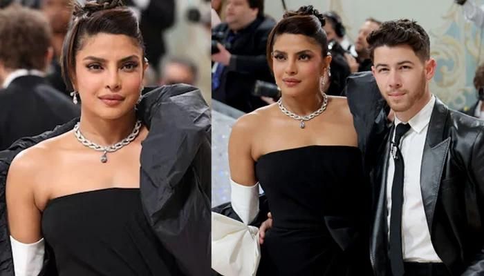 Priyanka Chopra and Nick Jonas Arrive at 2023 Met Gala in Style