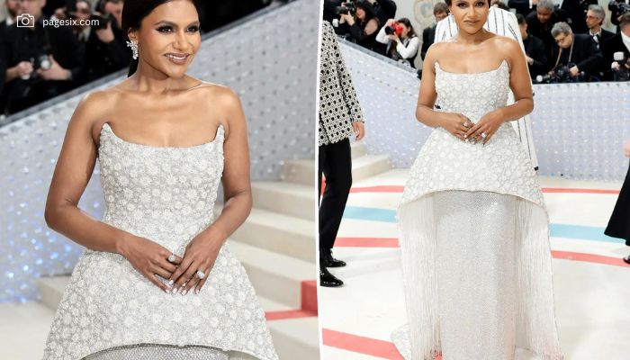 Mindy Kaling Flaunts Weight Loss in Jonathan Simkhai At Met Gala