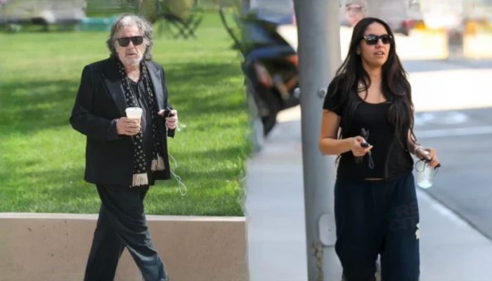 Noor Alfallah, the Girlfriend of Al Pacino, Makes a Stylish Coffee Run