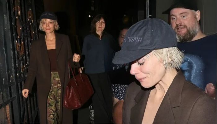 Lily Allen Meets Fans Outside Duke of York Theatre with Emotion