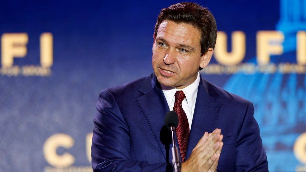 Ron DeSantis: Florida Governor unhurt after car accident in Tennessee