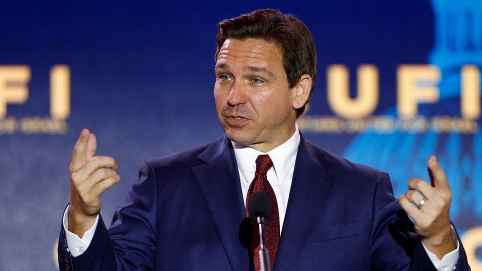 DeSantis campaign fires aide who shared clip with Nazi symbol