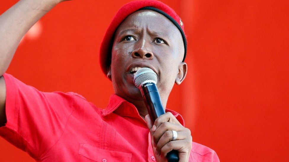 South Africa’s Julius Malema celebrates 10 years of the EFF