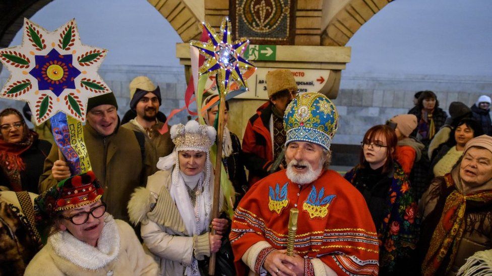 Ukraine moves Christmas Day in snub to Russia