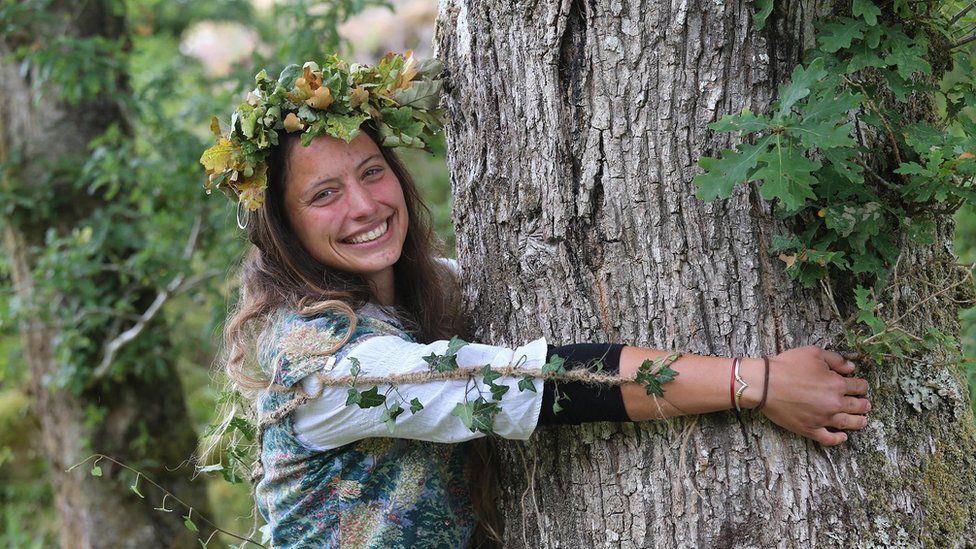 In pictures: Scotland’s champion tree huggers