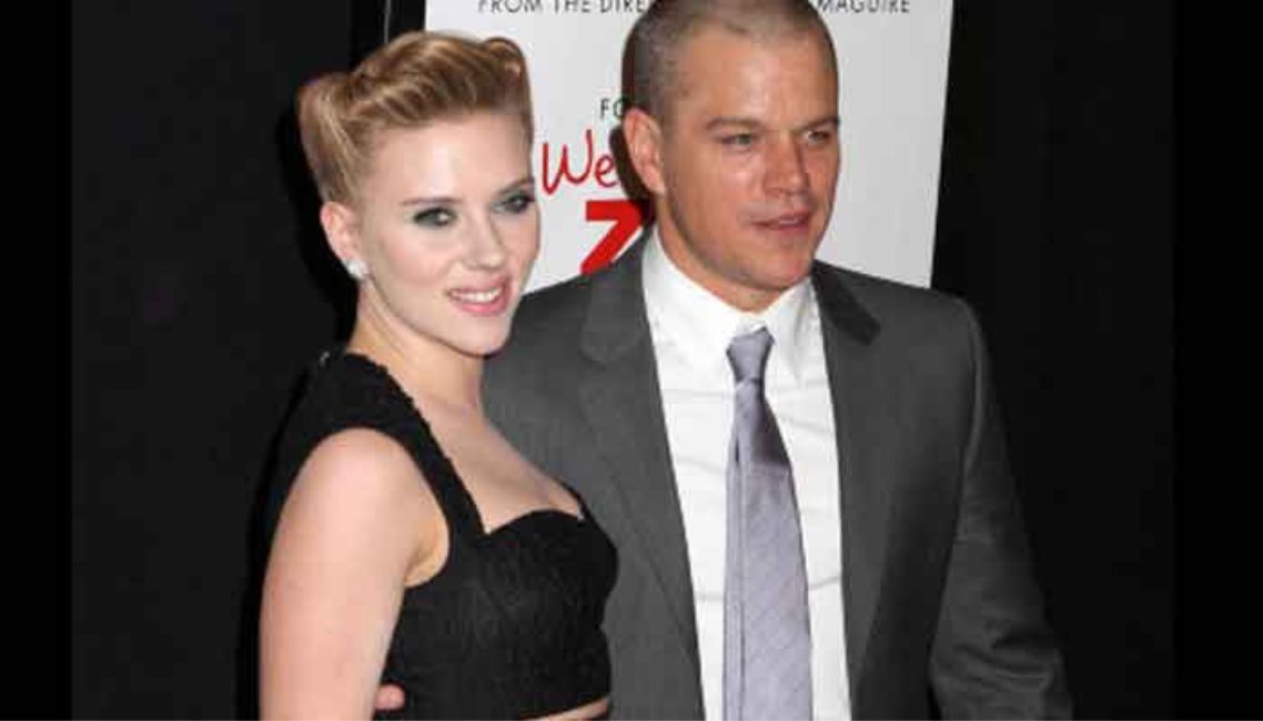 Matt Damon’s Love Scene with Scarlett Johansson Is Intriguing